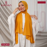 Long Plain Chiffon - Mustard